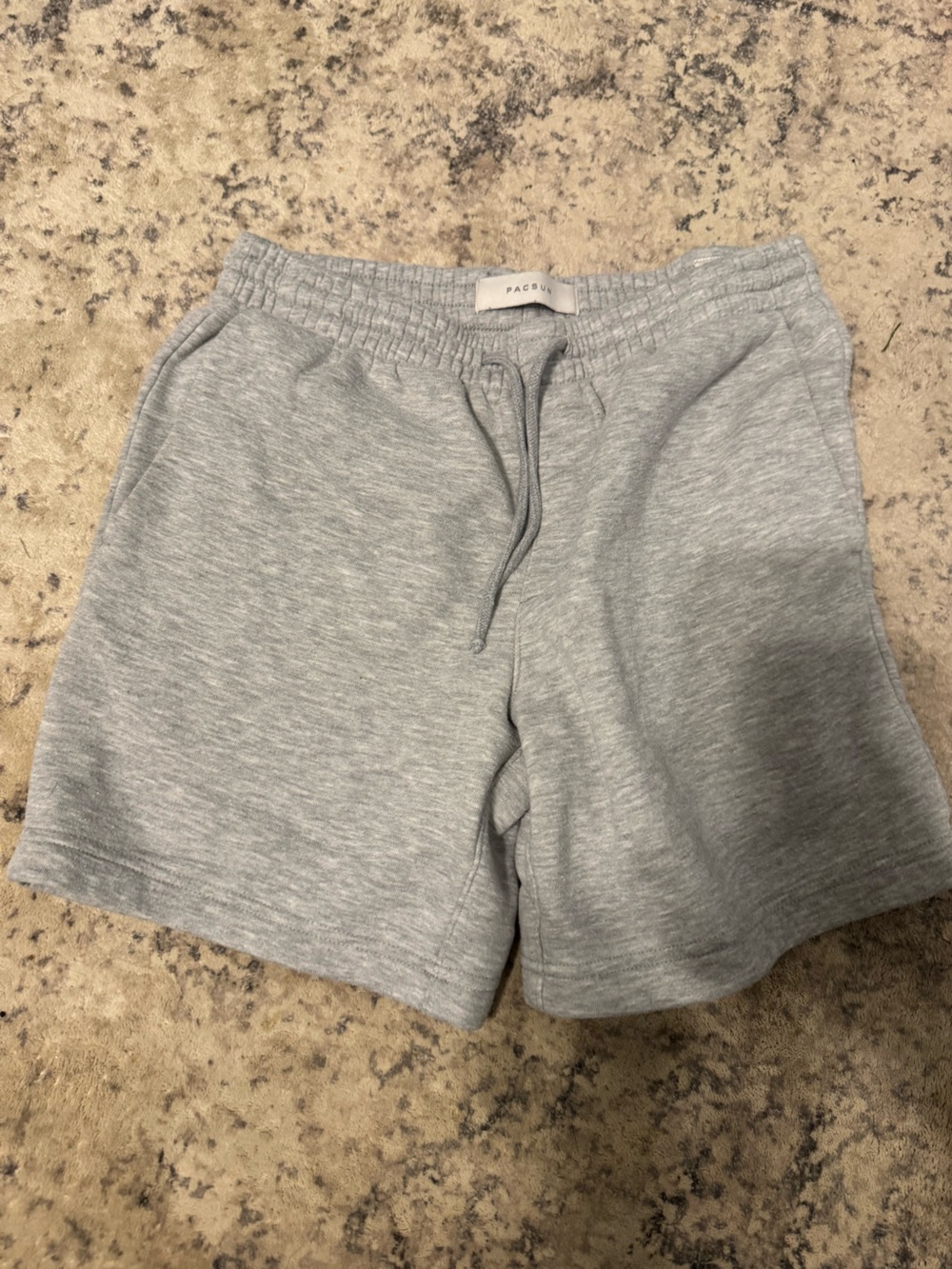 PacSun Light Gray Athletic Drawstring Shorts